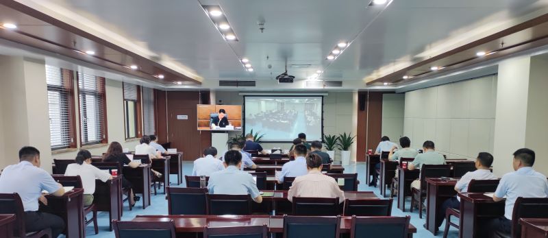 皖投置業(yè)公司組織視頻參加省國(guó)資系統(tǒng)“學(xué)習(xí)貫徹習(xí)近平總書(shū)記‘七一’重要講話精神省委宣講團(tuán)報(bào)告會(huì)”